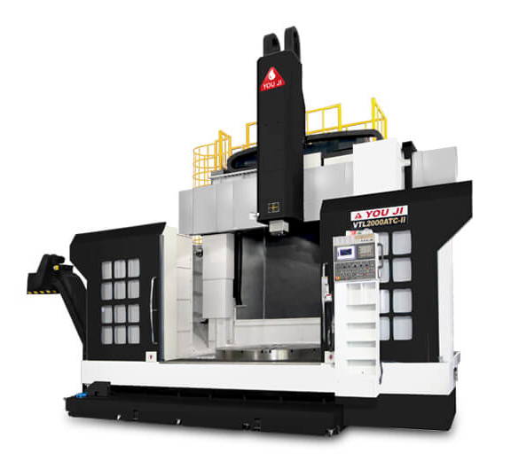 You Ji Vertical Lathe with Live Milling